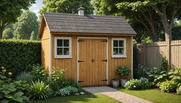 Améliorez votre jardin avec un abri de jardin en bois