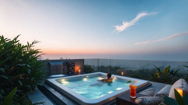 Améliorez votre jardin avec un jacuzzi extérieur innovant