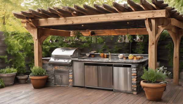 Construire une cuisine d’extérieur pour profiter de l’été