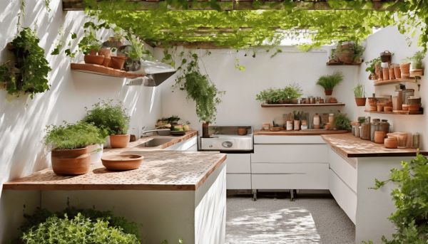 Cuisine d’été en blocs béton cellulaire : réalisez-le vous-même avec style