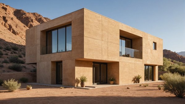 Découvrir les secrets d'une maison en pisé écologique