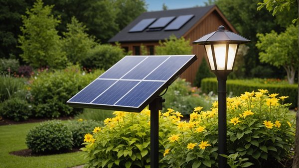 Comment installer des panneaux solaires pour l'éclairage du jardin ?