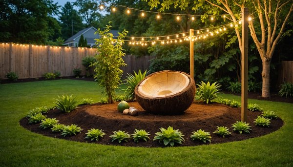 Transformez votre jardin en oasis écologique grâce au voile d'ombrage en fibre de coco