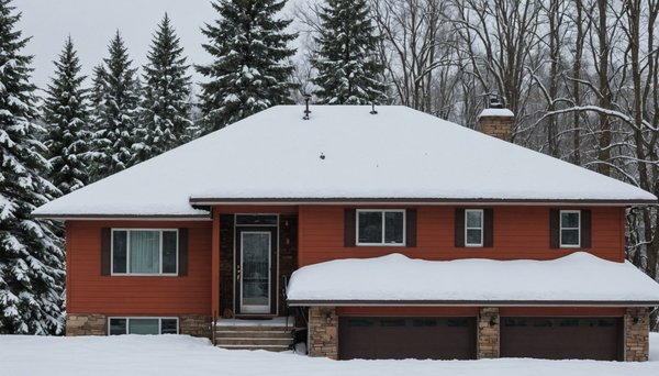 Les risques de l'accumulation de neige sur votre toiture