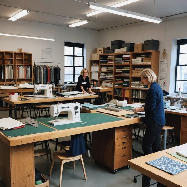 Quelles sont les étapes pour déménager un atelier de couture avec des tissus rares ?