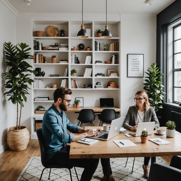 Comment aménager un espace de coworking à domicile?