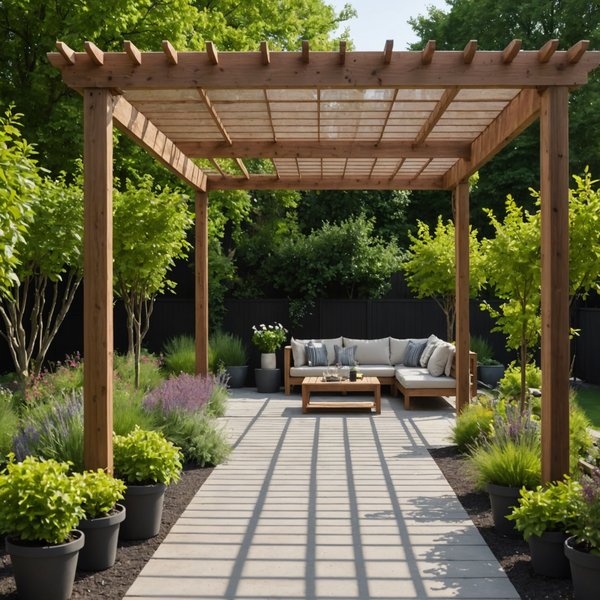 Quelles sont les étapes pour construire une pergola bioclimatique dans un jardin?