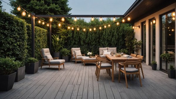 Terrasse composite : esthétique, durable et facile à entretenir